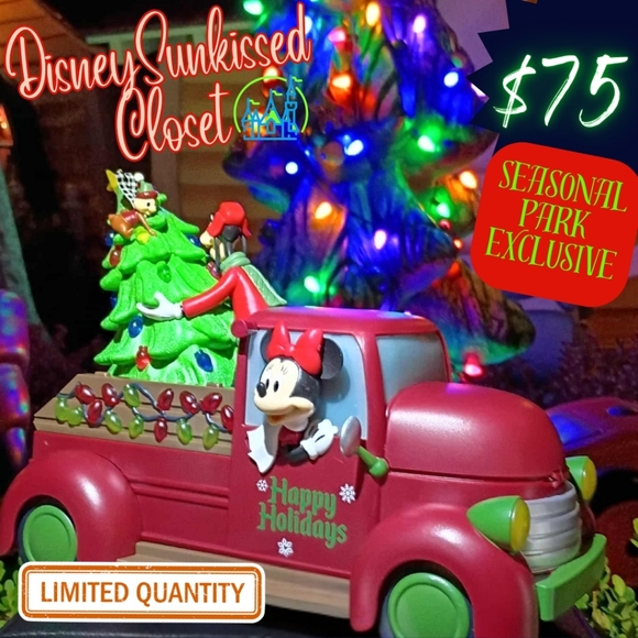 Disneyland Exclusive Mickey & Goofy Tree Truck Bucket - Picture 3 of 4